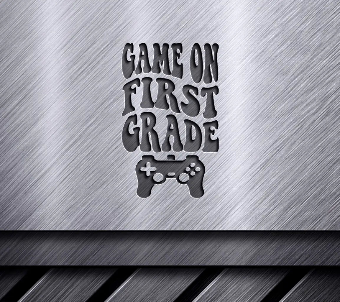 Game On First Grade SVG SVG