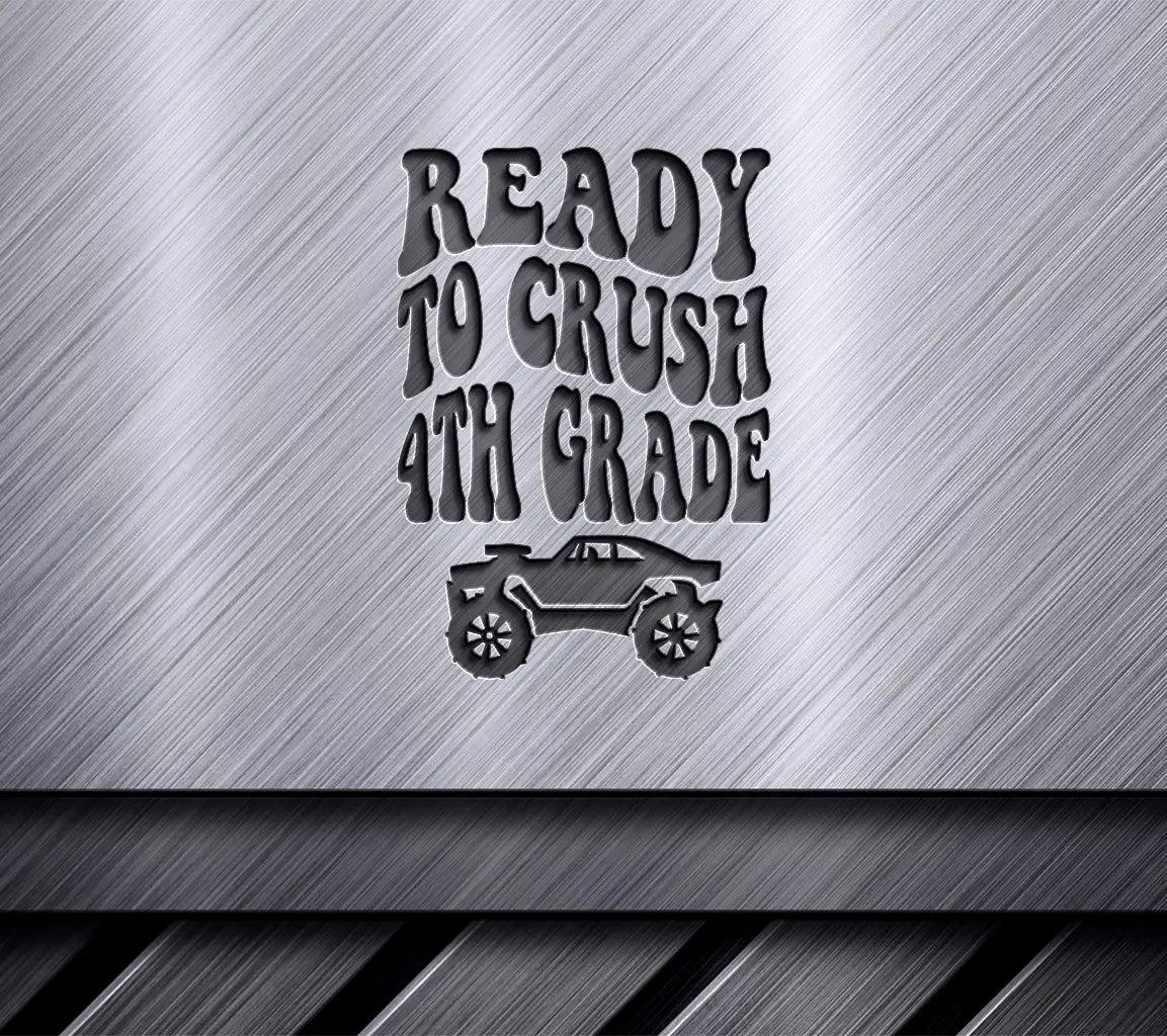 Crush 4th Grade SVG Design SVG