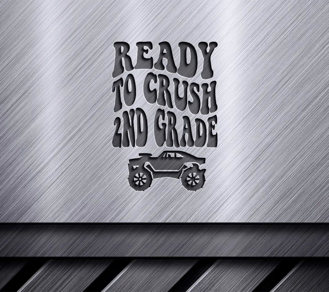 Crush 2nd Grade SVG Design SVG