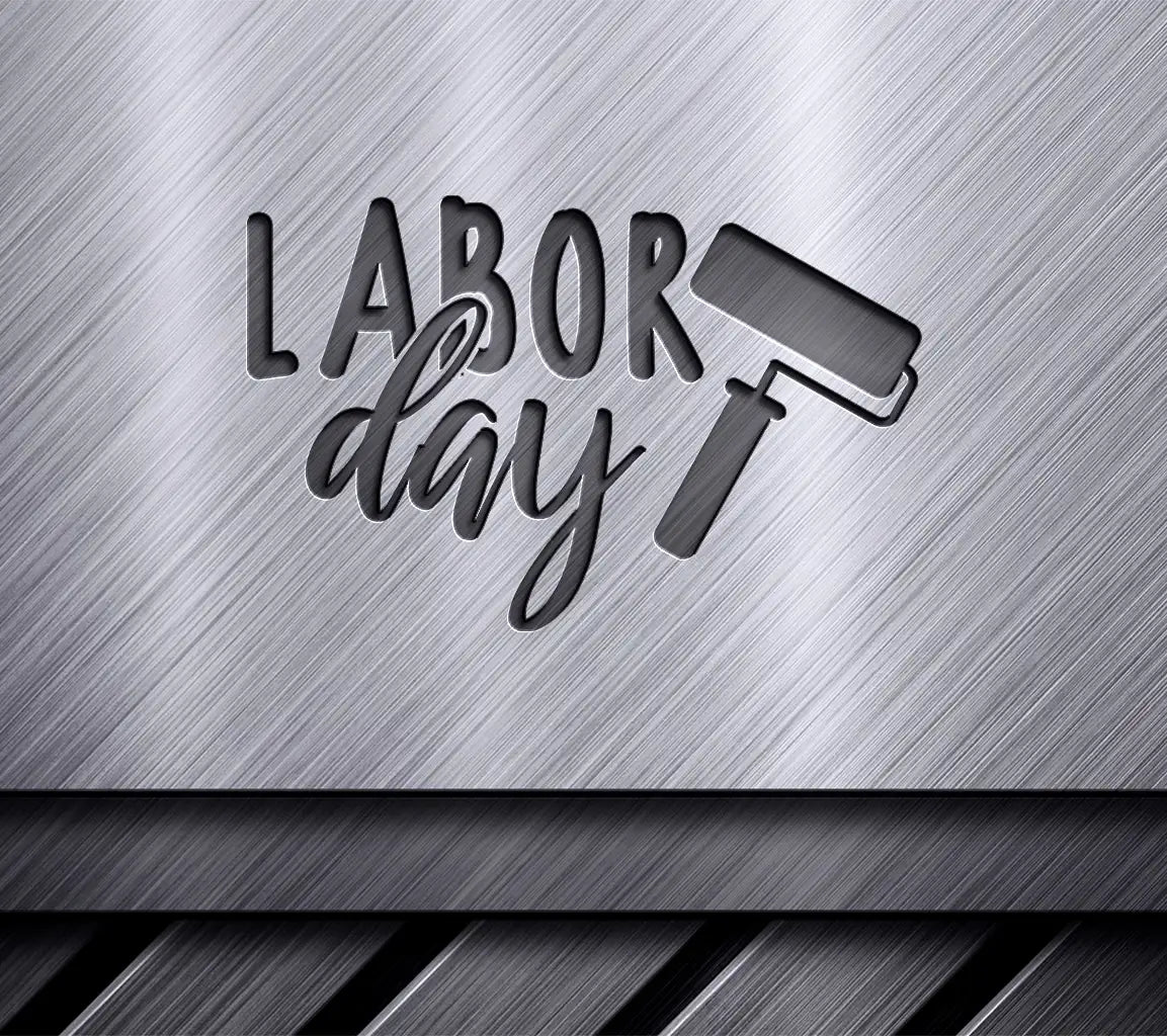 Labor Day Paint Roller SVG SVG