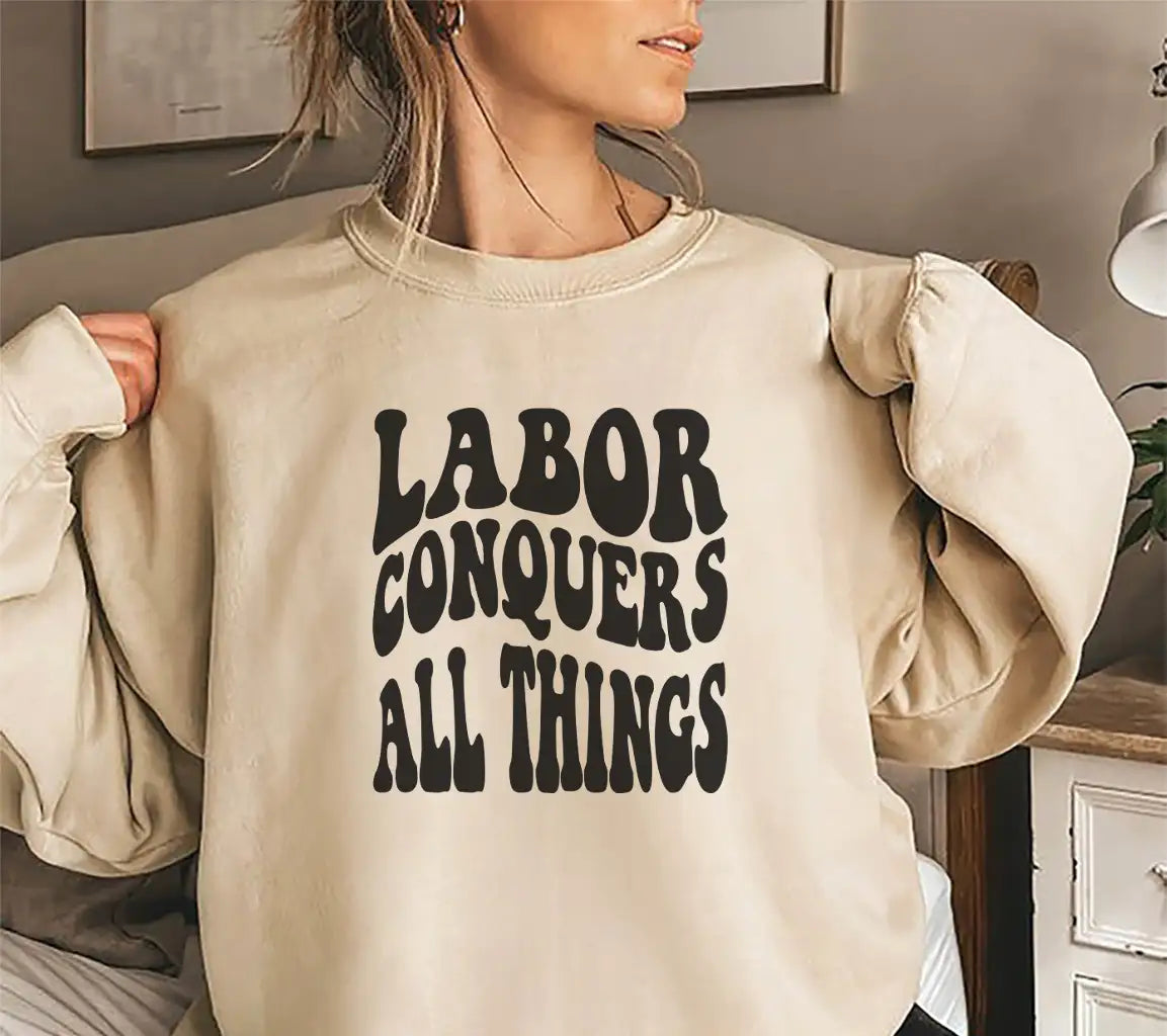 Labor Conquers All SVG  SVG