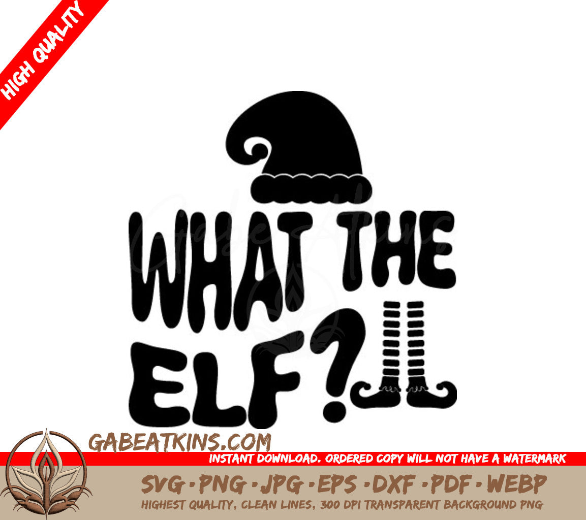 Retro Christmas Elf SVG  SVG