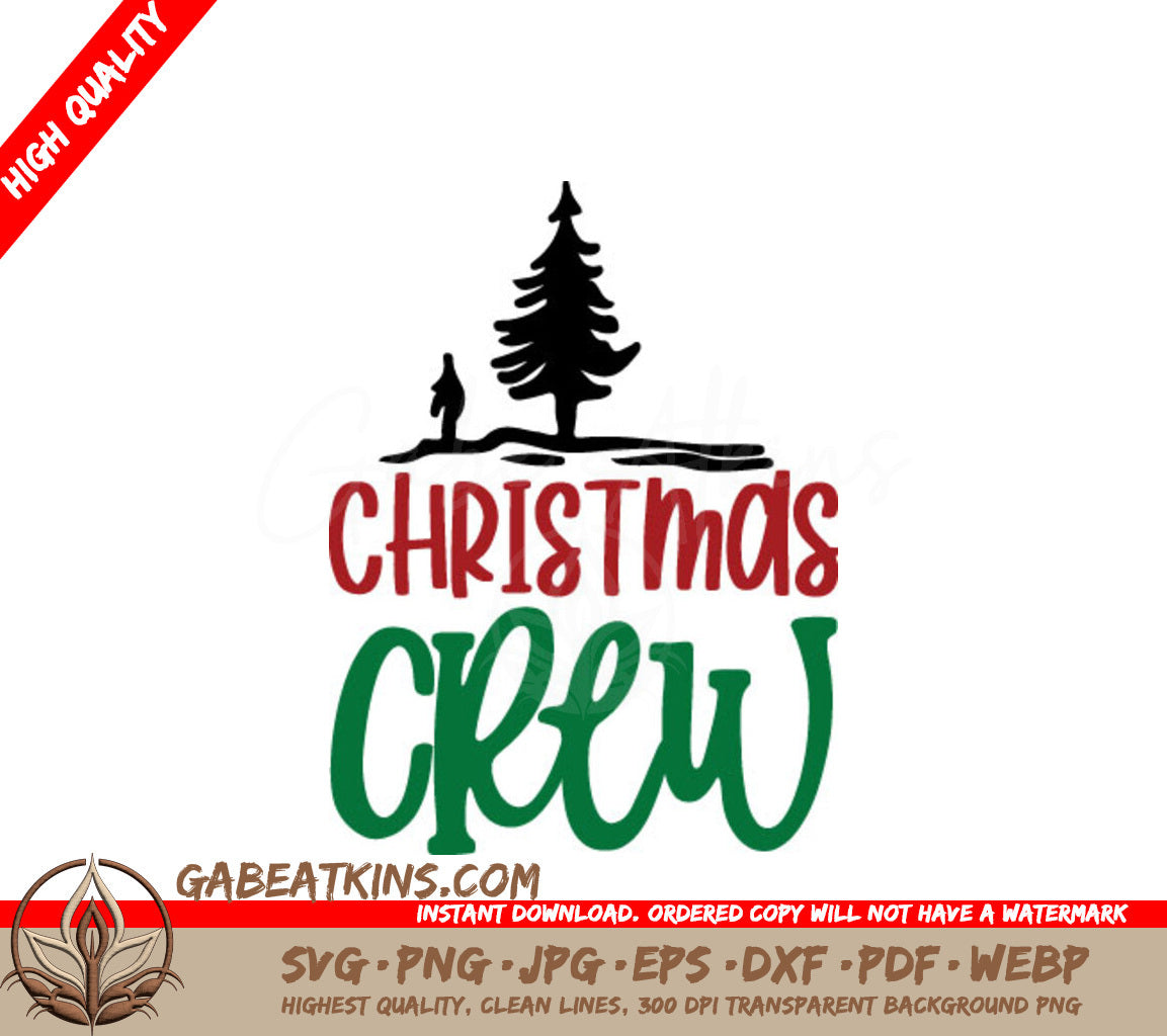 Christmas Crew SVG  SVG