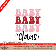 Baby Claus Christmas SVG  SVG