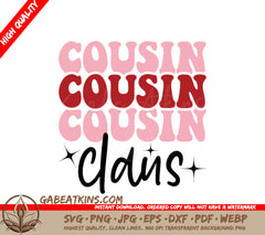 Cousin Claus Christmas SVG  SVG