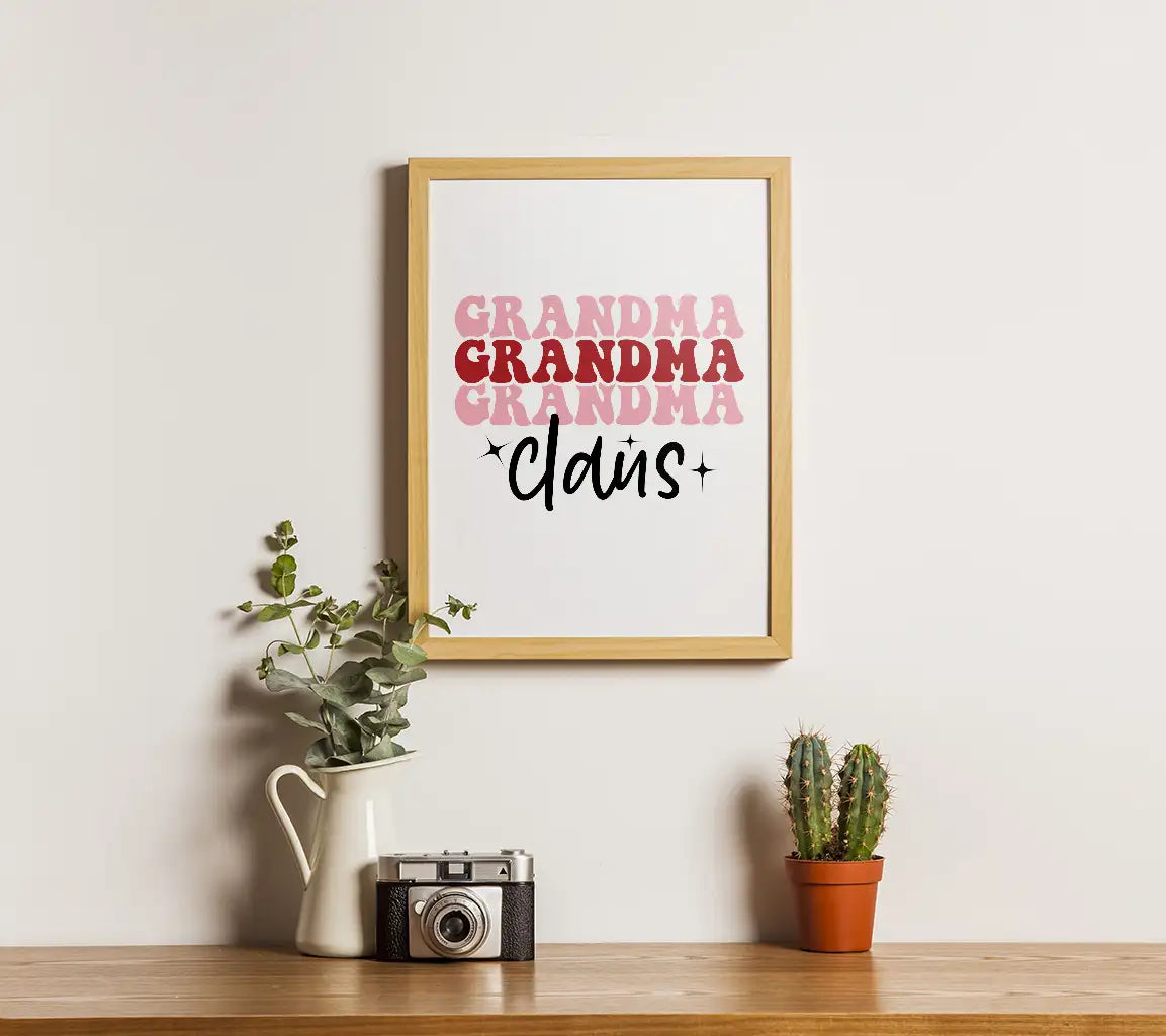 Grandma Claus SVG  SVG