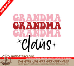 Grandma Claus SVG  SVG