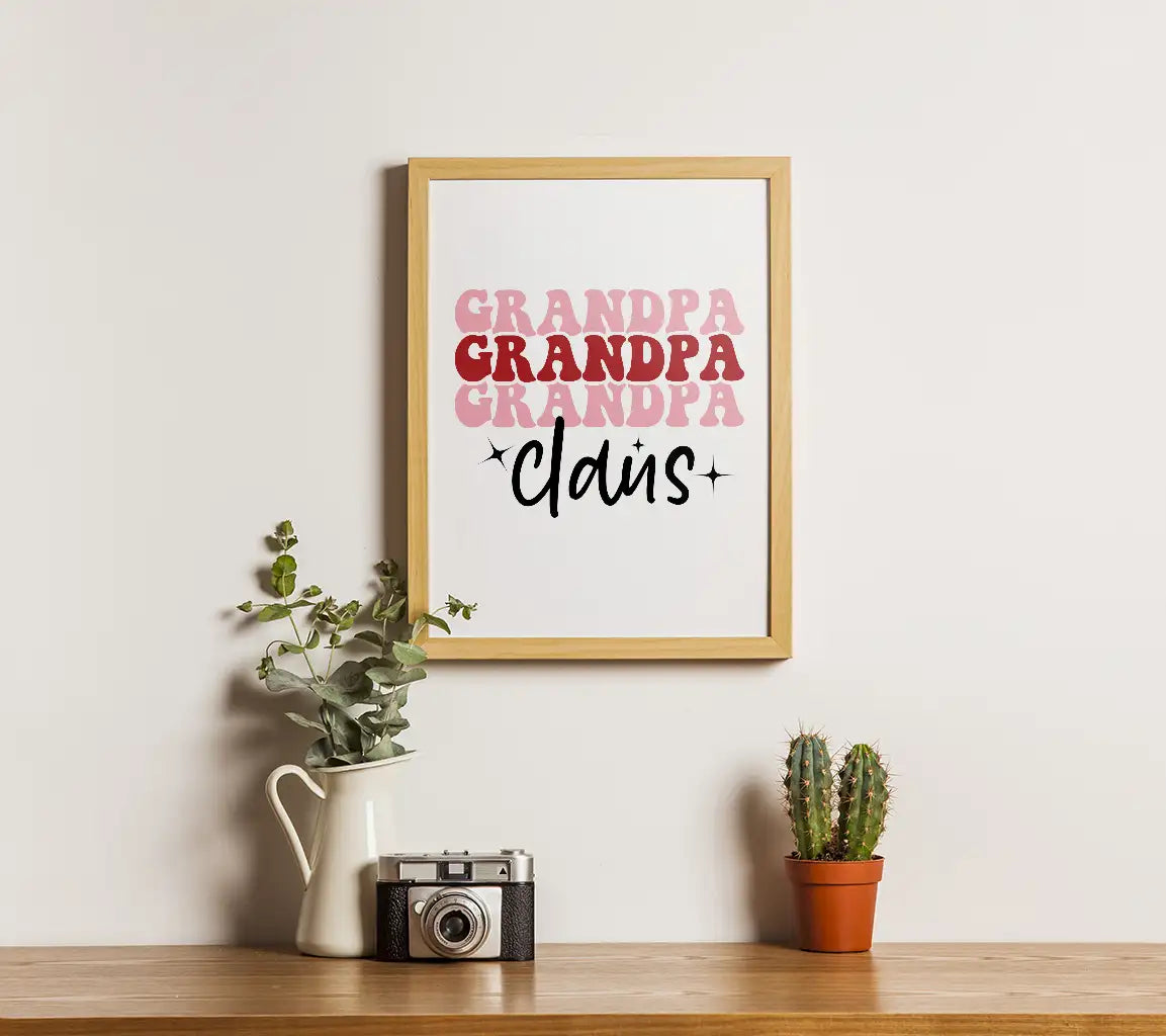 Grandpa Claus Christmas SVG  SVG