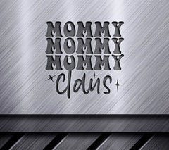 Mommy Claus SVG Poster  SVG