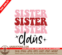 Sister Claus SVG  SVG