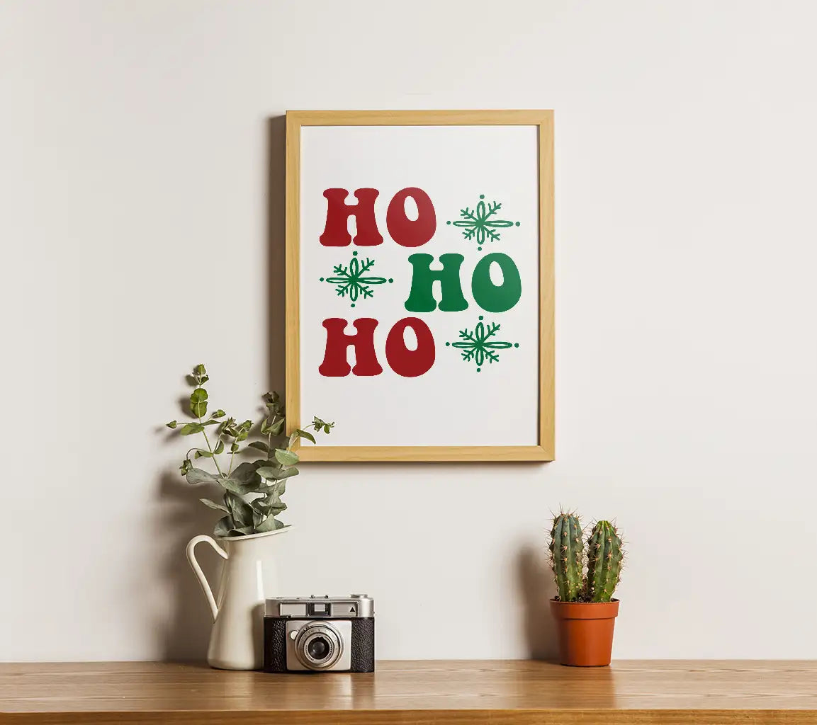 Retro Christmas Ho Ho Ho SVG  SVG