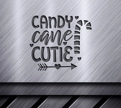 Candy Cane Cutie SVG Design SVG