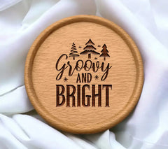 Groovy & Bright Christmas SVG  SVG