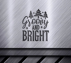 Groovy & Bright Christmas SVG  SVG