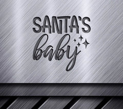 Santas Baby SVG Cut File SVG