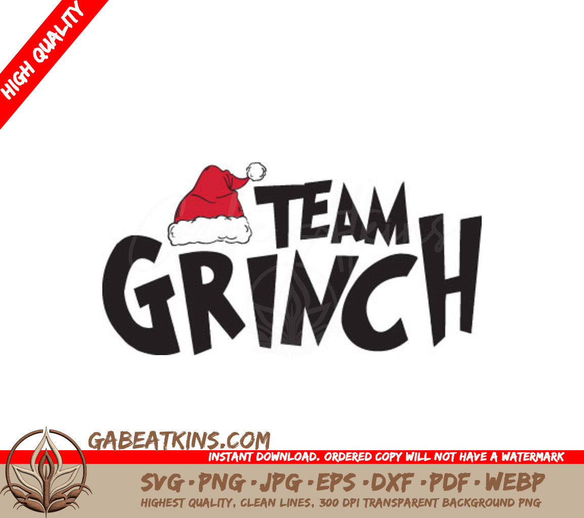 Team Grinch SVG  SVG