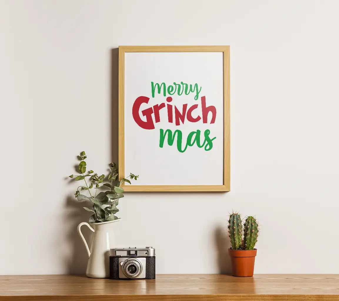 Merry Grinchmas SVG  SVG