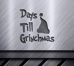 Grinchmas Countdown SVG  SVG