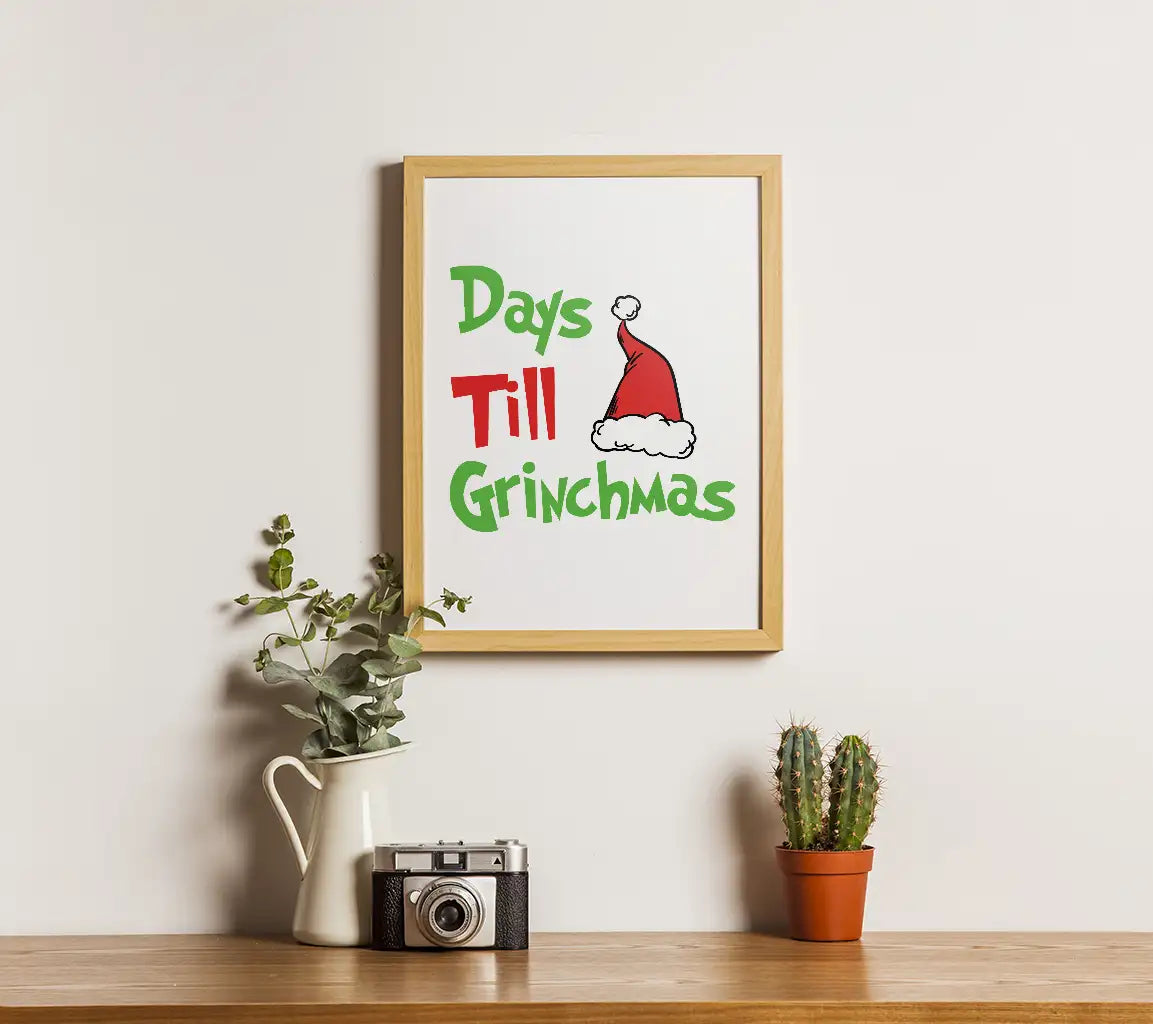 Grinchmas Countdown SVG  SVG