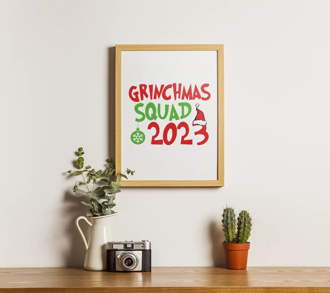 Grinchmas Squad SVG  SVG