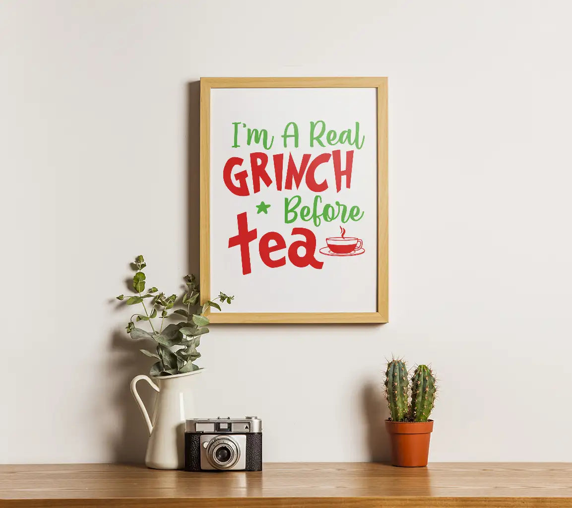 Grinch Before Tea SVG  SVG