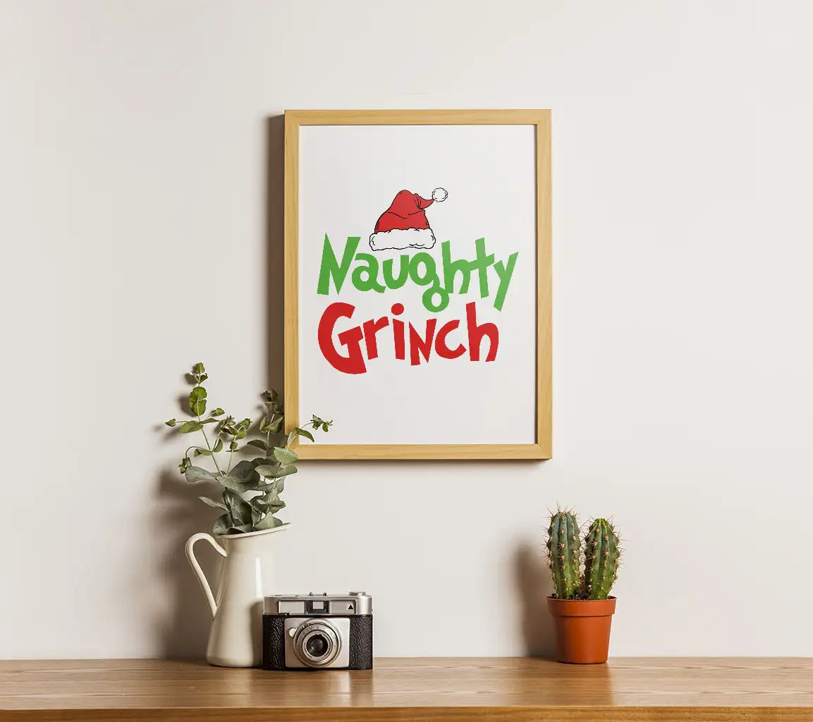 Naughty Grinch SVG  SVG