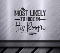 Most Likely To Hide SVG SVG