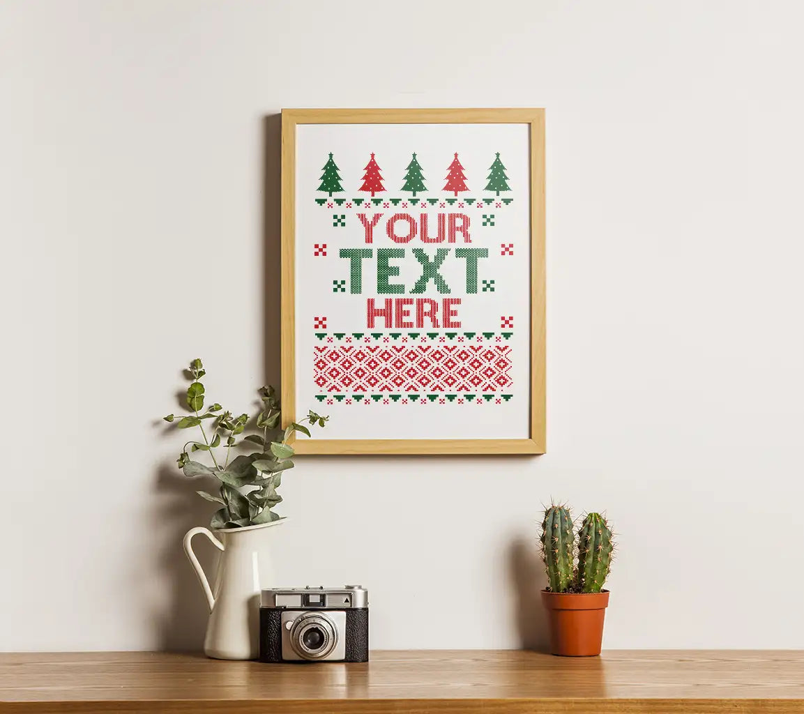 Christmas Tree Ugly Sweater SVG SVG