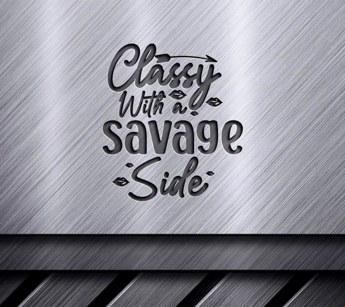 Classy Savage Side SVG SVG