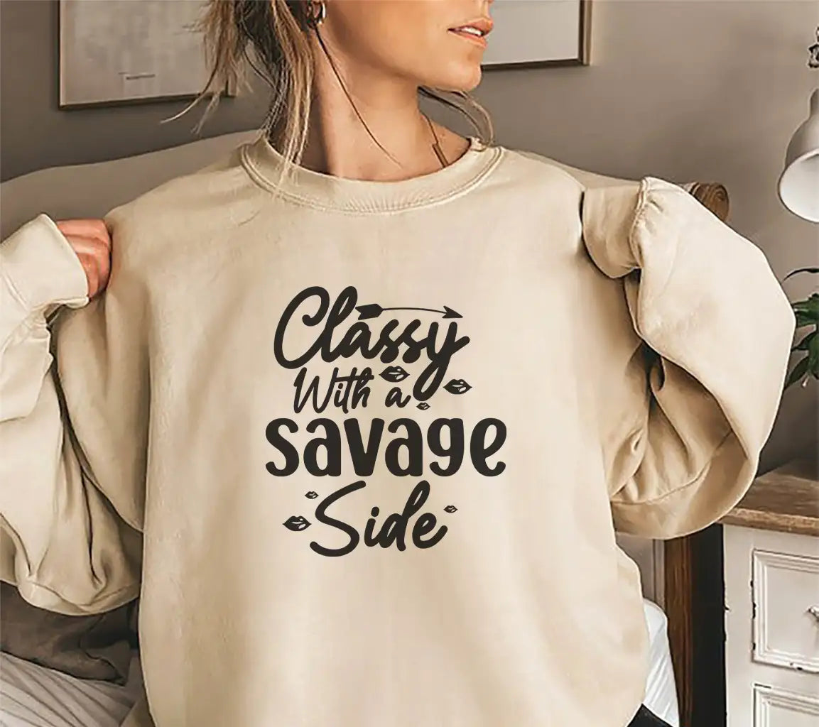 Classy Savage Side SVG SVG