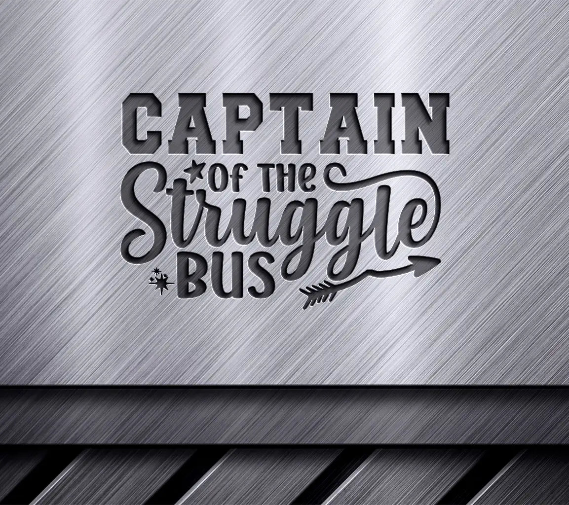 Captain Struggle Bus Leopard SVG SVG