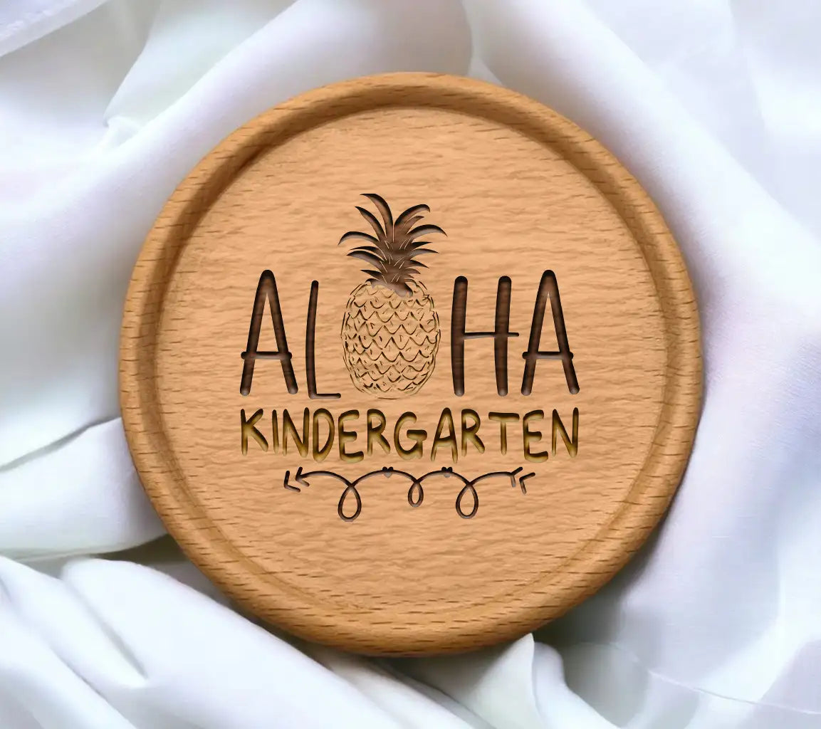 Aloha Kindergarten Pineapple SVG Design SVG