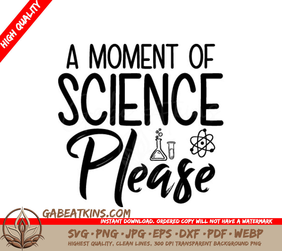 Science Please SVG Design SVG