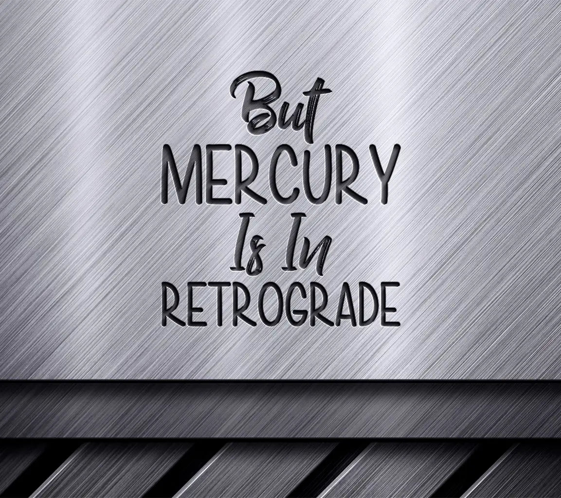 Mercury Retrograde SVG Design SVG