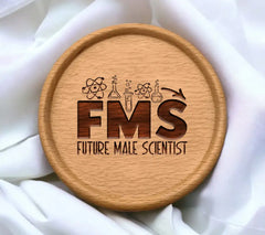 Future Male Scientist SVG Design SVG