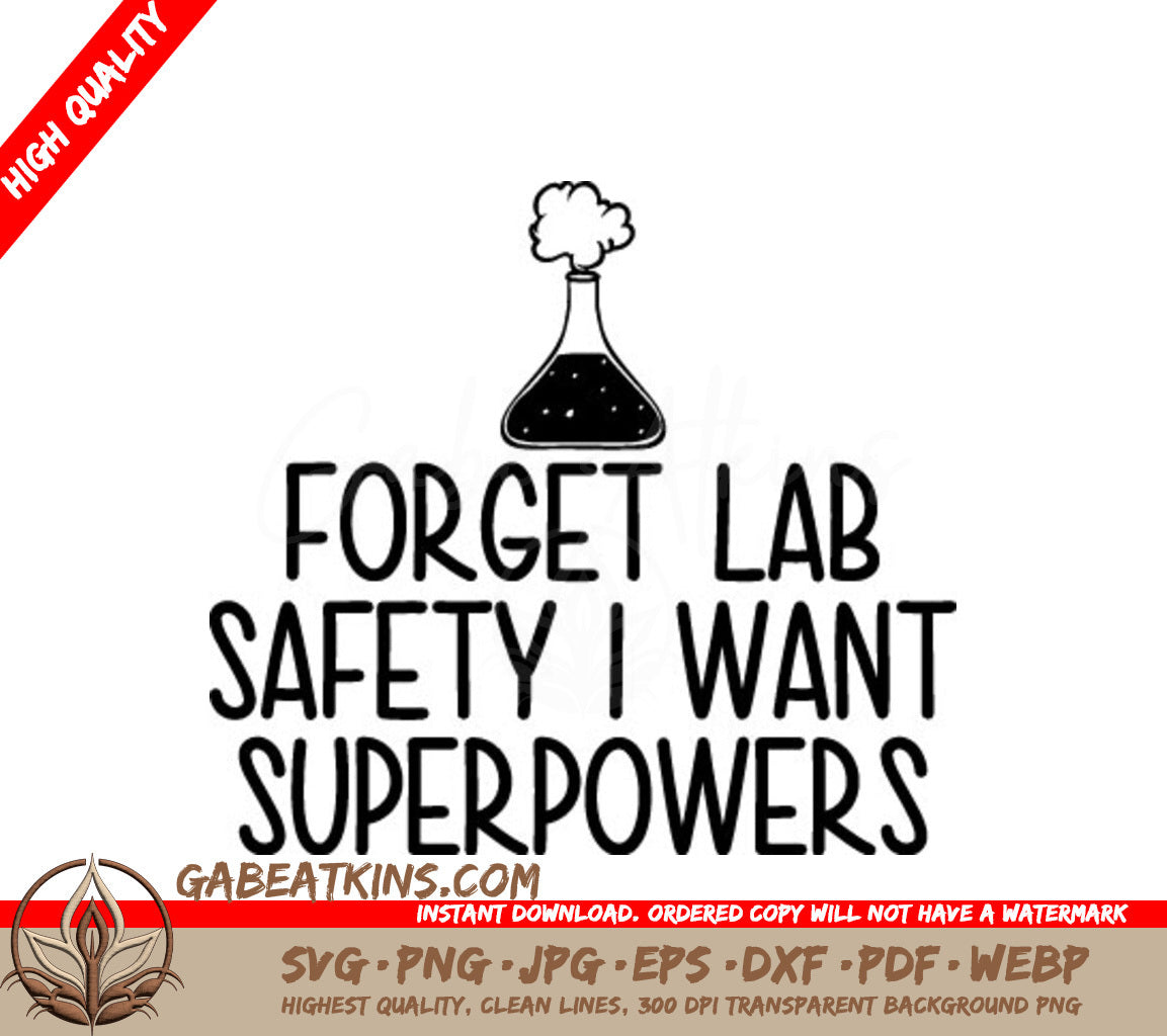 Superpower Beaker SVG SVG