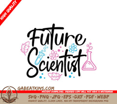 Future Scientist SVG Design SVG