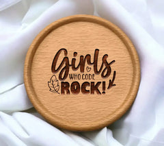 Girls Who Code Rock SVG SVG