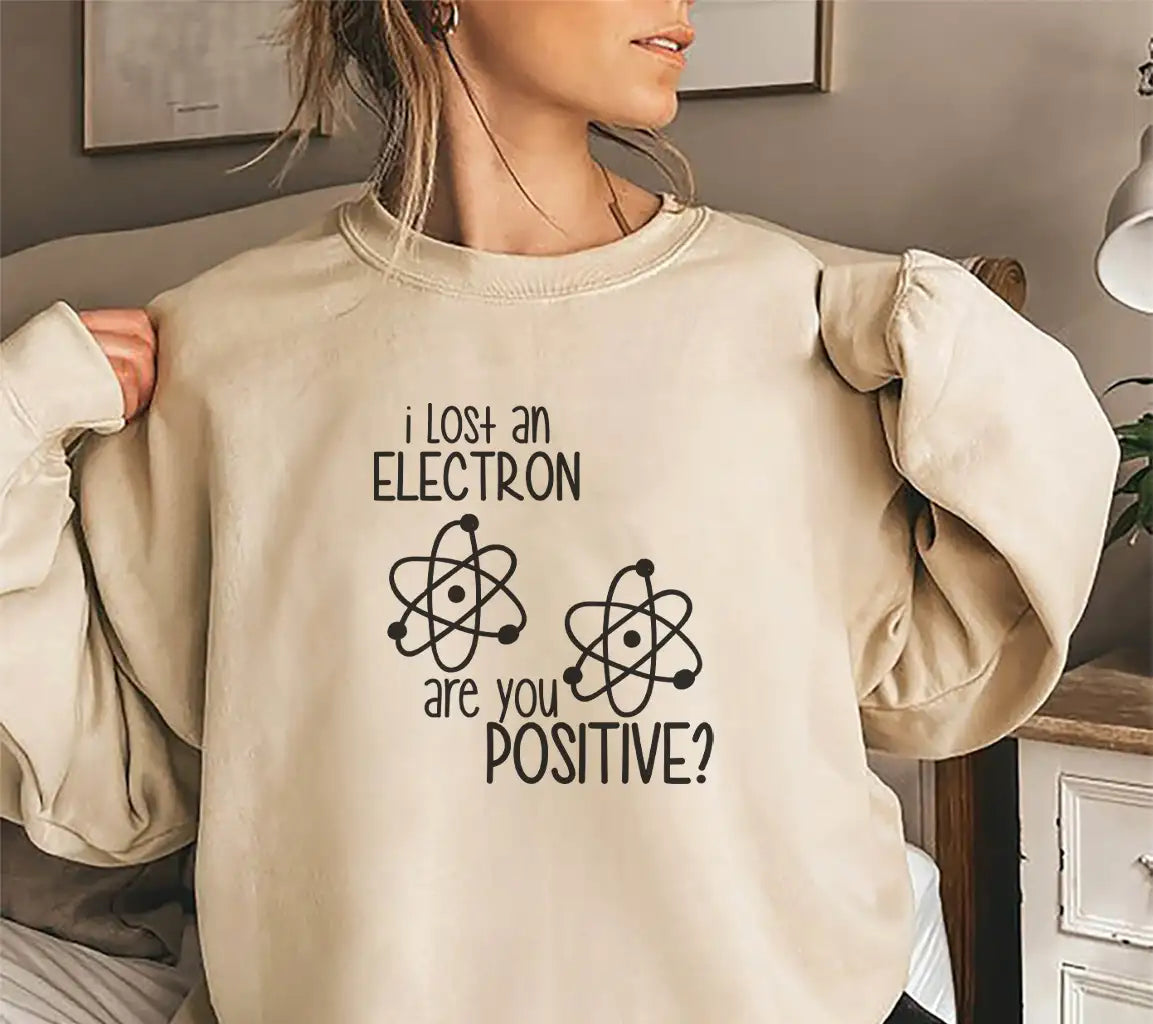 Science Humor SVG I Lost An Electron SVG