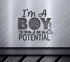 Boy Potential SVG Design SVG