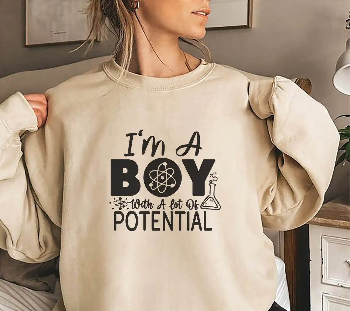 Boy Potential SVG Design SVG