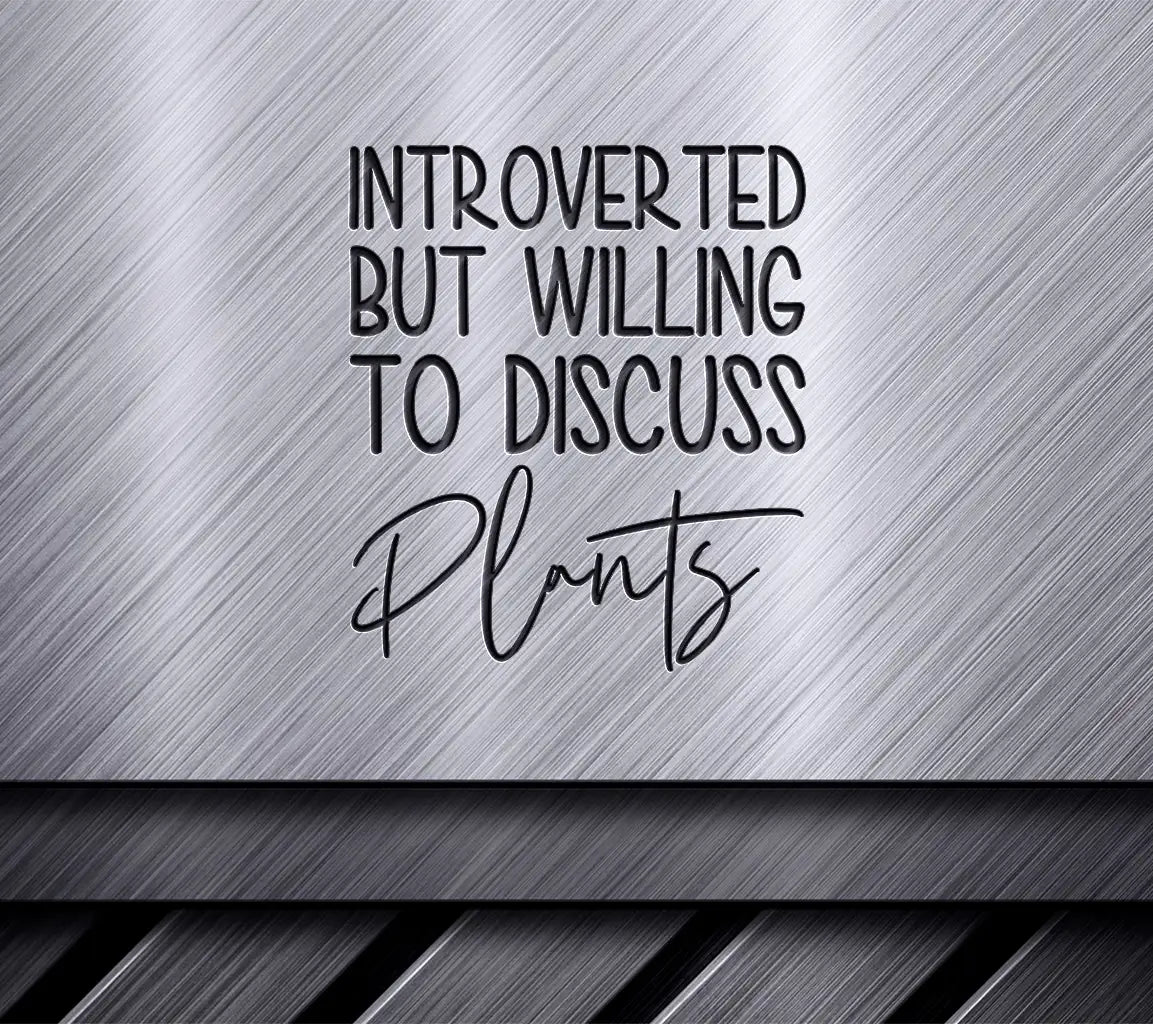 Introverted Plant Enthusiast SVG SVG