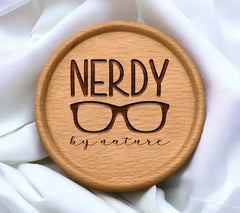 Nerdy By Nature Glasses SVG SVG