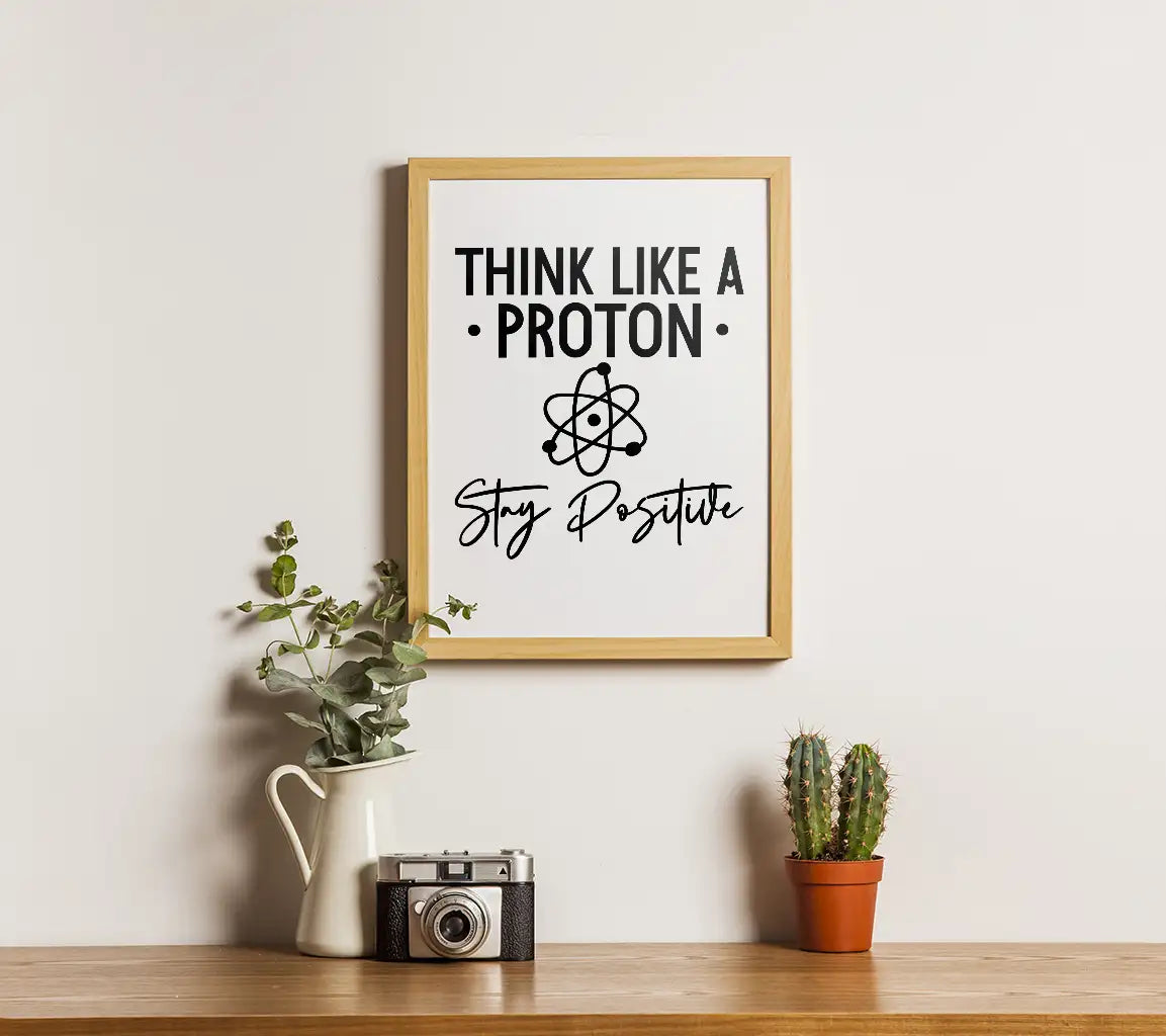 Think Like A Proton SVG SVG