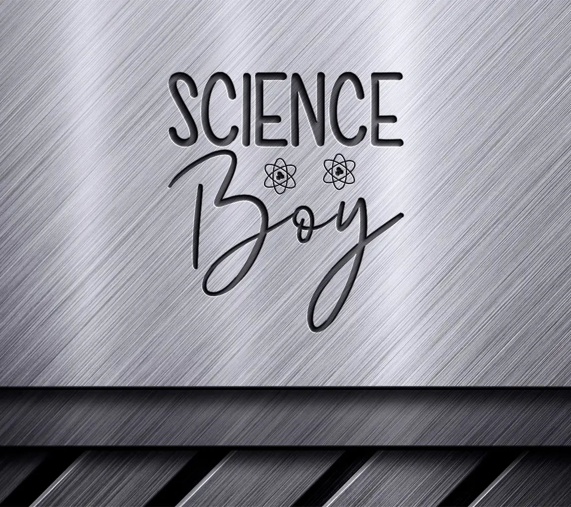 Science Boy Atom Design SVG SVG