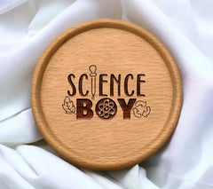 Science Boy Atom SVG Design SVG