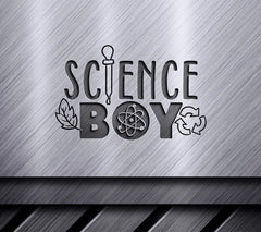 Science Boy Atom SVG Design SVG