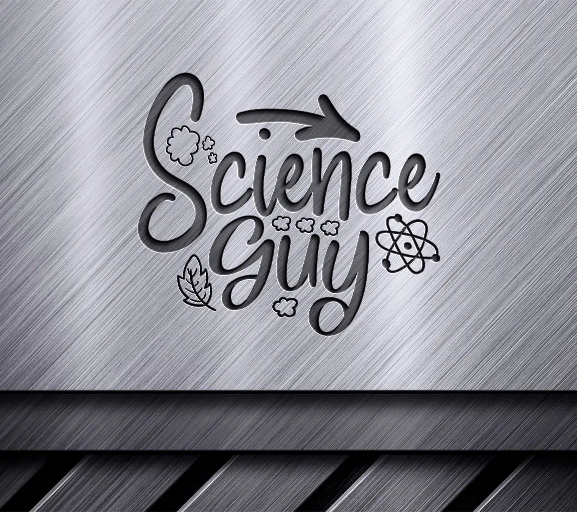 Pink & Black Science Guy SVG SVG