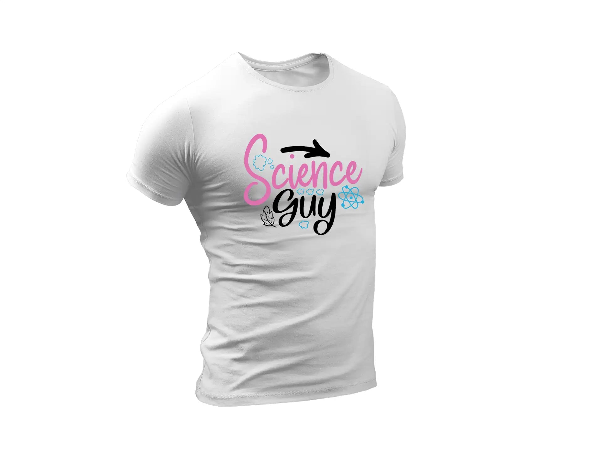 Pink & Black Science Guy SVG SVG