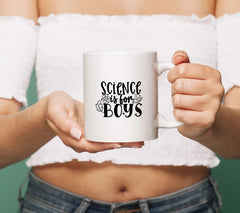 Science Is For Boys SVG SVG